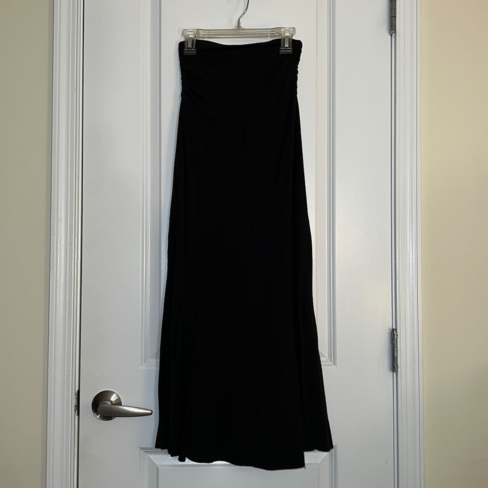 Forever21 black maxi skirt